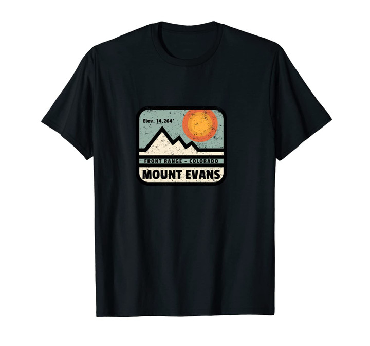 Mount Evans 14er Mountain Life Front Range Colorado Summit Unisex T-Shirt