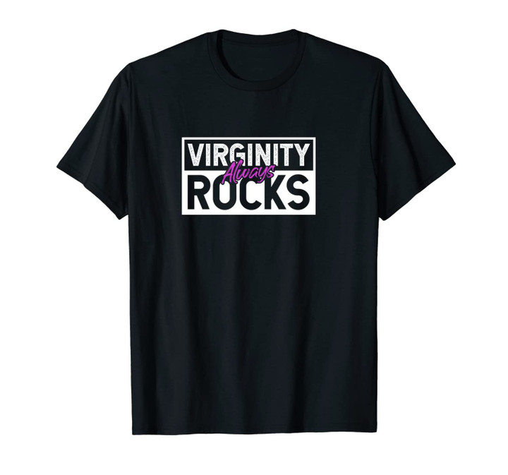 Virginity Always Rocks - Funny Cool Vintage Gift Unisex T-Shirt