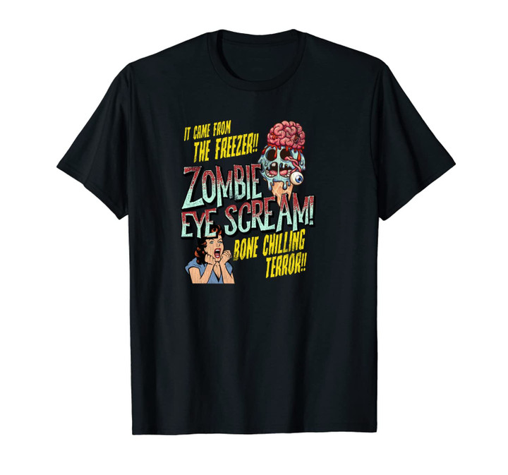 Vintage Horror Movie Poster Unisex T-Shirt Halloween Zombie