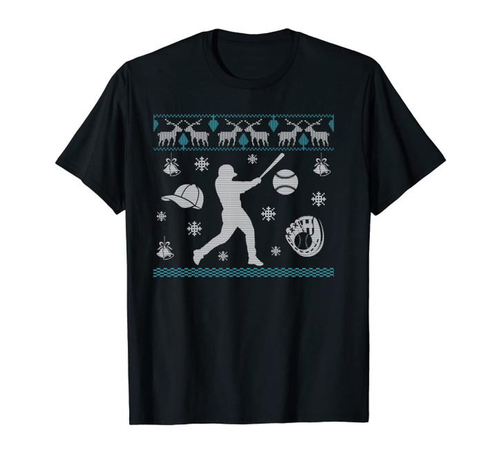 Baseball Funny Christmas Gifts For Men Women Baseball Lover Unisex T-Shirt