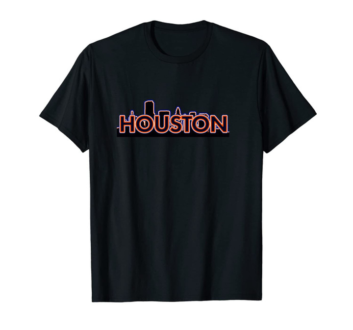 Houston Baseball H | Vintage H-Town Crush City Texas Gift Unisex T-Shirt