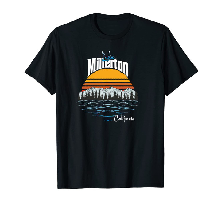 Vintage Lake Millerton California Souvenir Unisex T-Shirt