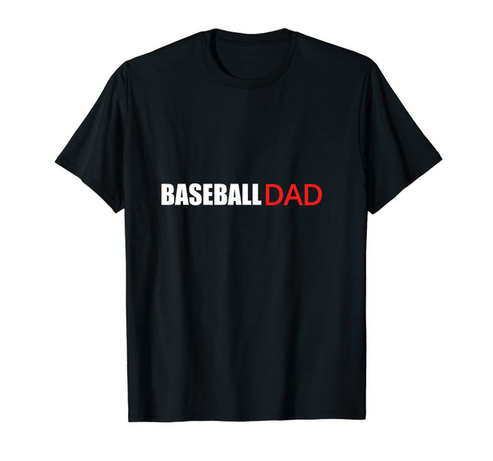 Funny Baseball Father Dad Apparel For Men Baseball Gift Unisex T-Shirt