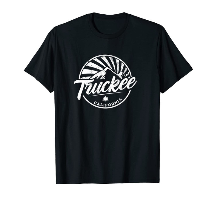 Vintage Truckee California Outdoor Graphic Unisex T-Shirt