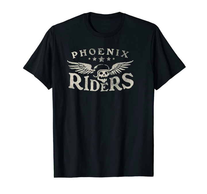 Phoenix Riders - Motorcycle Skull Wings Unisex T-Shirt