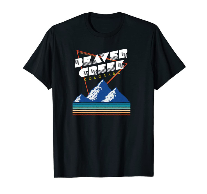 Beaver Creek Colorado - USA Ski Resort 1980s Retro Unisex T-Shirt