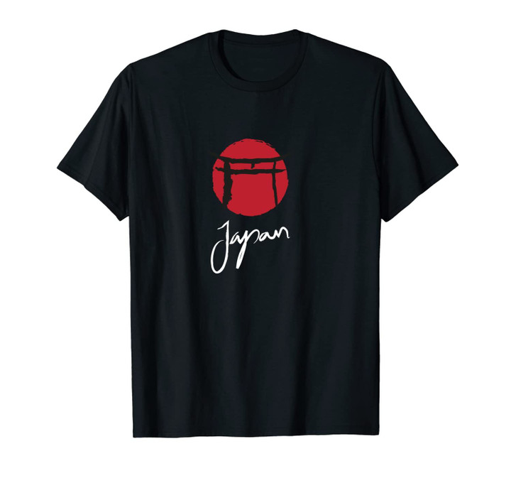 Japan Torii Gate Art Stylized Japan Gift Unisex T-Shirt