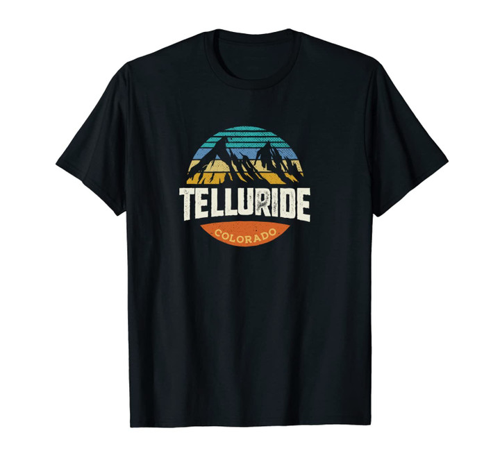 Vintage Telluride Colorado Outdoor Graphic Unisex T-Shirt