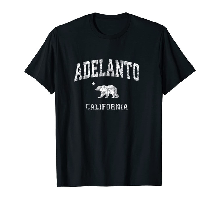 Adelanto California CA Vintage Distressed Sports Design Unisex T-Shirt