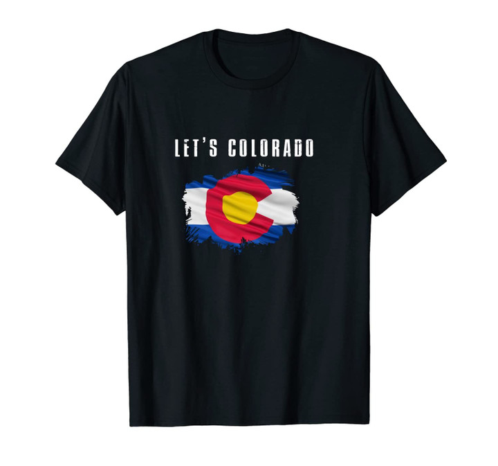 Great State of Colorado Distressed Flag Unisex T-Shirt