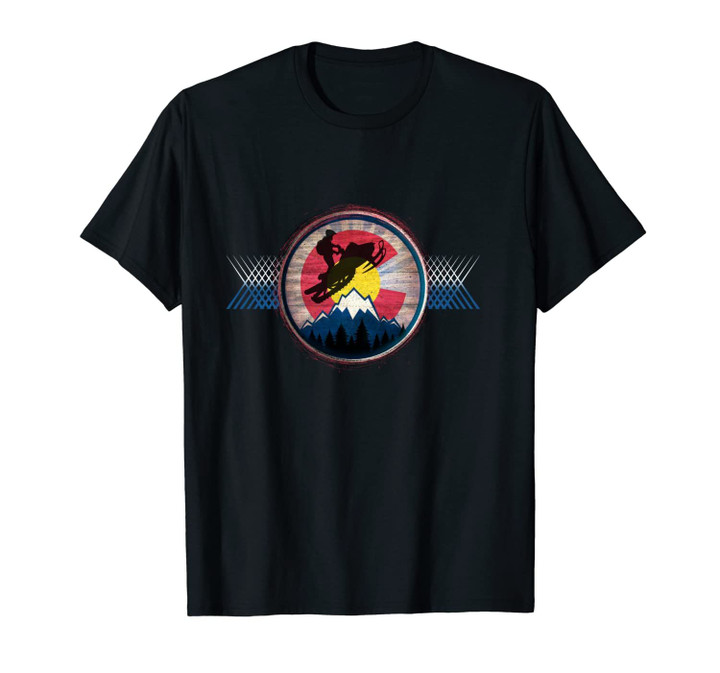Colorado Snowmobile Sled Unisex T-Shirt
