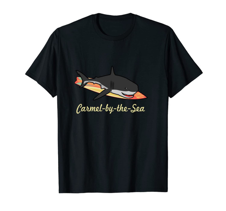 Carmel-by-the-Sea California Beach Souvenir Graphic Surf Tee Unisex T-Shirt