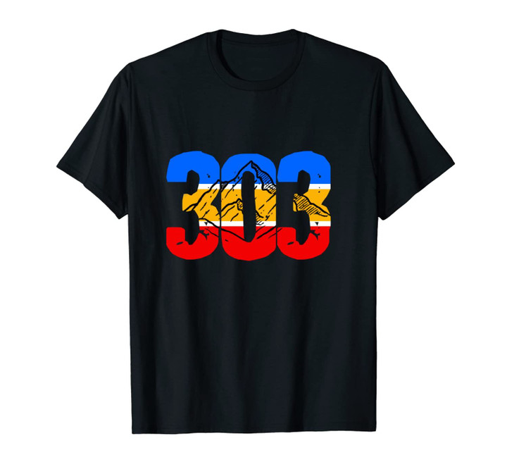 303 Colorado Area Code Unisex T-Shirt