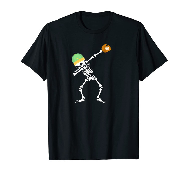 Dabbing Skeleton Baseball Dab Dance Unisex T-Shirt