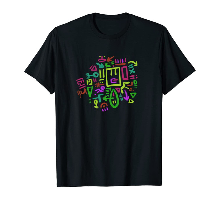 Alien Hieroglyphic Language Fresh 2 Unisex T-Shirt
