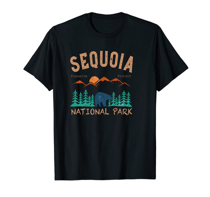 Sequoia National Park Vacation Retro Gift Unisex T-Shirt