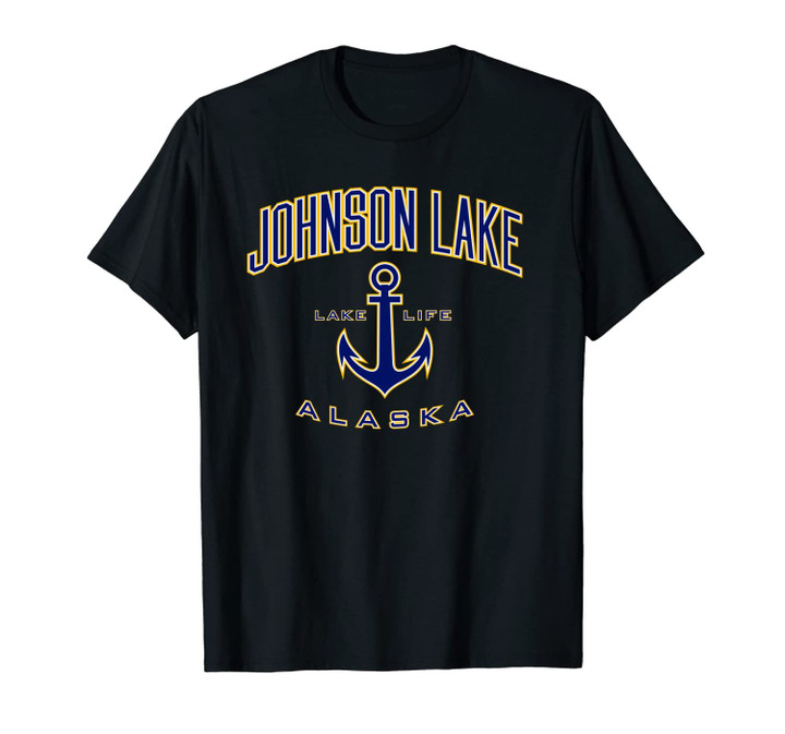 Johnson Lake AK Unisex T-Shirt for Women & Men