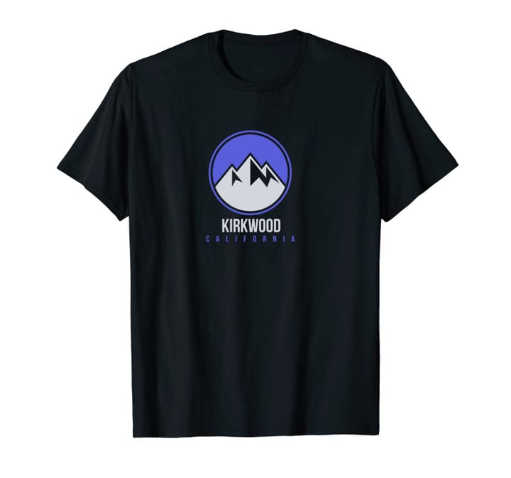 Kirkwood California Unisex T-Shirt Top - Ski Snowboard Sweatshirt