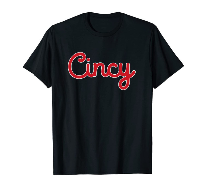 Cincy | Vintage Cincinnati Baseball Ohio Retro Red Gift Unisex T-Shirt
