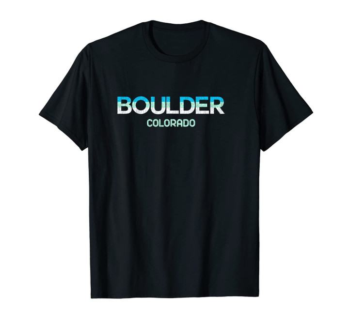 Boulder Colorado Vintage Gift Unisex T-Shirt
