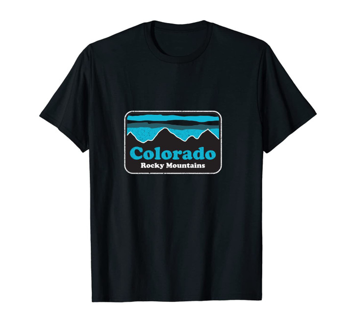 Colorado Rocky Mountains Vintage Label Unisex T-Shirt