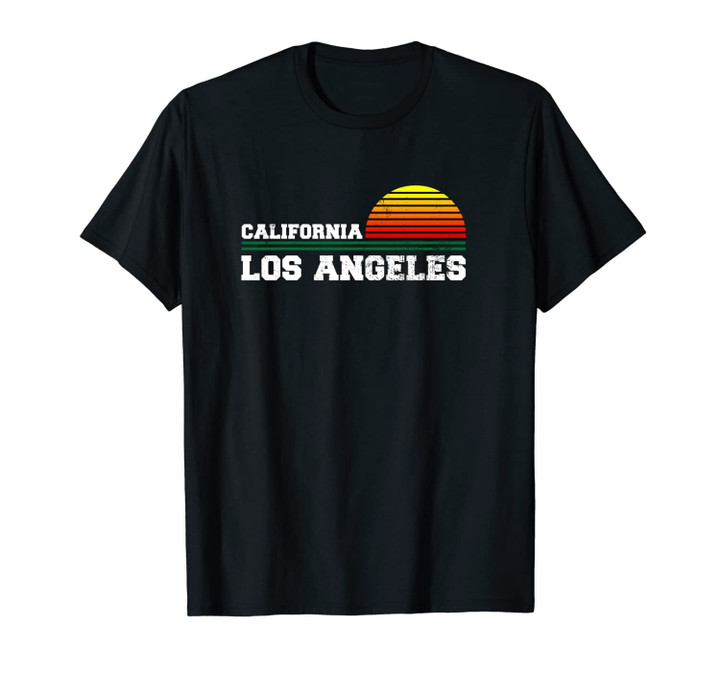 Los Angeles California Distressed CA Gift Souvenir Unisex T-Shirt