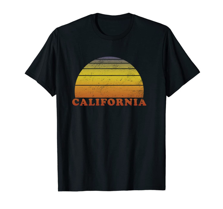 California Retro Vintage 70s Throwback Surf Unisex T-Shirt