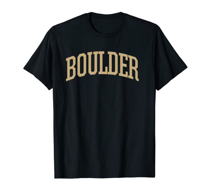 Boulder Unisex T-Shirt Colorado, CO Warm Boulder Sweatshirt Hooded