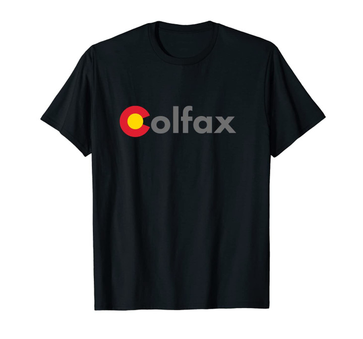 Colorado Flag Colfax Graphic Design Unisex T-Shirt