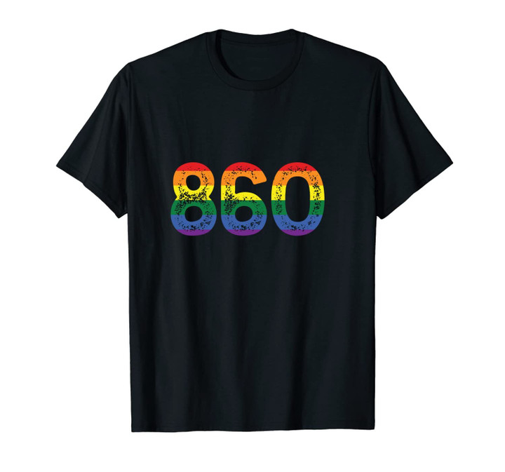 LGBT Hartford Connecticut 860 - Hartford Lgbt Pride Outfit Unisex T-Shirt