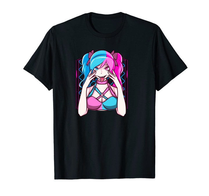 Sexy Pastel Anime Goth Girl Unisex T-Shirt