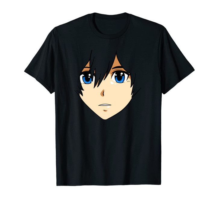 Anime Face Gift Graphic Novel Manga Kawaii Unisex T-Shirt