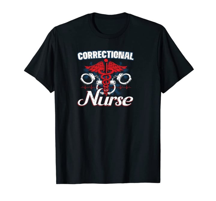 Correction Officers Nursing Thin Silver Line Unisex T-Shirt