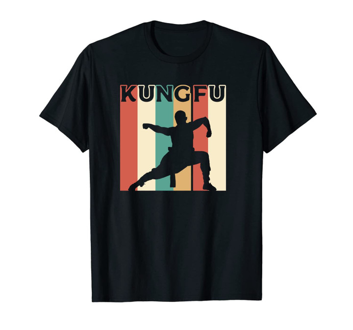Retro Kung Fu Vintage Vintage Martial Arts Unisex T-Shirt