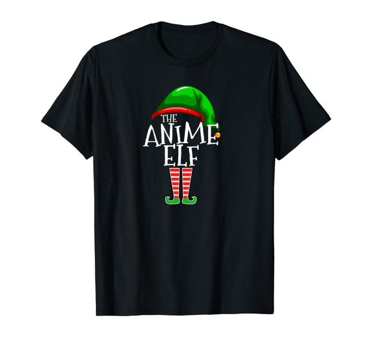 Anime Elf Group Matching Family Christmas Gift Holiday Set Unisex T-Shirt