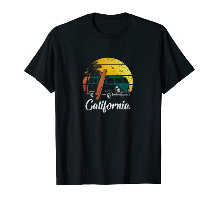 California Vintage Retro Stylish Beach Lifestyle Unisex T-Shirt