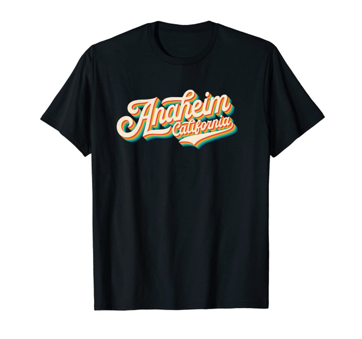70s Vintage Retro Anaheim California Throwback Gift Unisex T-Shirt