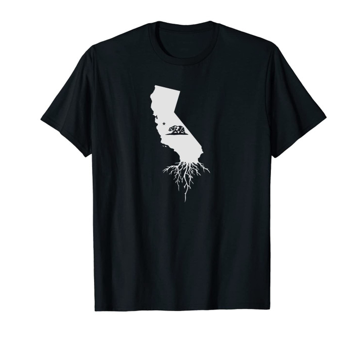 California Roots State Map Gift Unisex T-Shirt