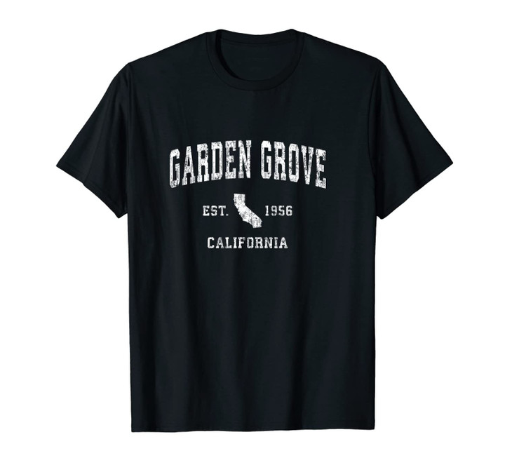 Garden Grove California CA Vintage Athletic Sports Design Unisex T-Shirt