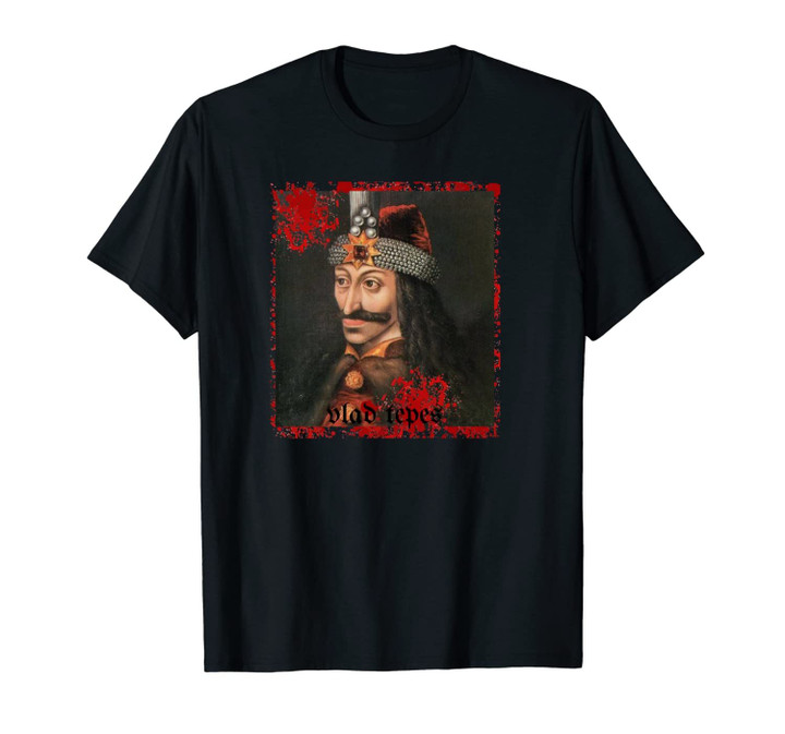 Halloween Vlad Tepes Count Dracula Graphic Vampire Unisex T-Shirt