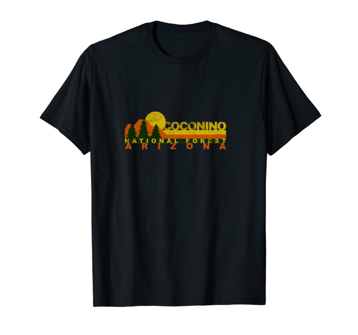 Coconino National Forest Vintage Retro Unisex T-Shirt