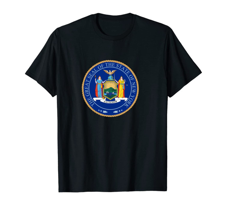 New York Seal Coat Of Arms On Shirts For Women Kids & Men Unisex T-Shirt