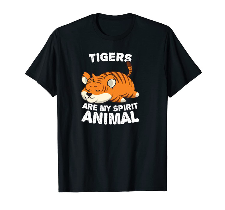 Anime Tigers My Spirit Animal Gifts for Animal Lovers Unisex T-Shirt