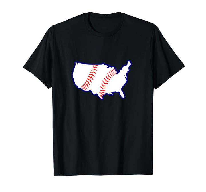 USA United States BASEBALL Stitch America's Game Pastime Unisex T-Shirt