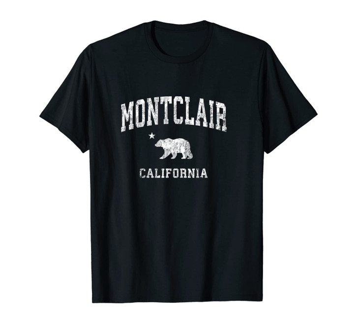 Montclair California CA Vintage Distressed Sports Design Unisex T-Shirt