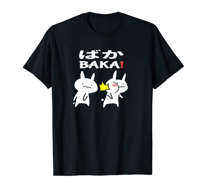Baka Rabbit Slap Funny Baka Japanese Funny Gift Anime lover Unisex T-Shirt