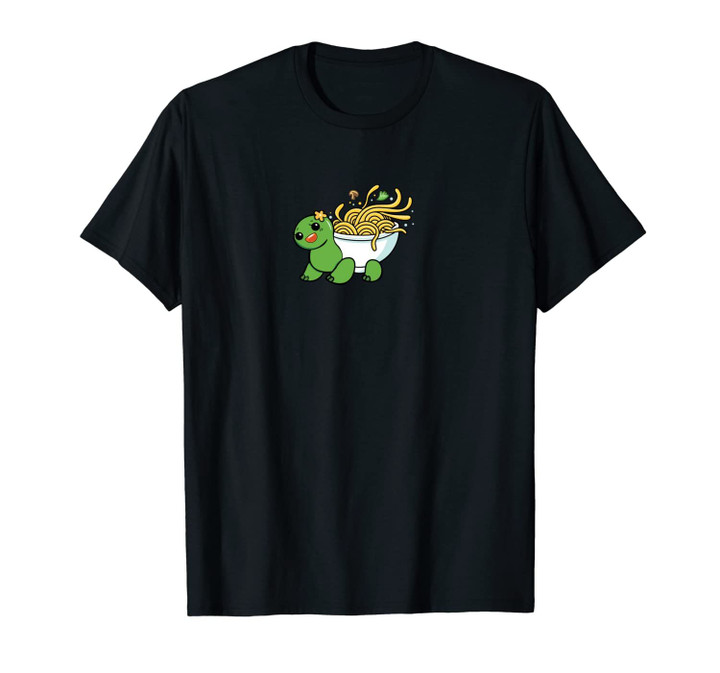 Ramen Turtle - Funny Cute Anime Kawaii Tortoise Unisex T-Shirt