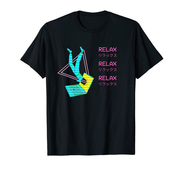 relax - vaporwave eboy 90s aesthetic retro japanese Unisex T-Shirt