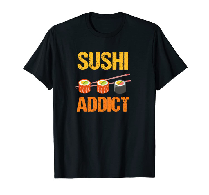 Sushi Gift Product Japanese Sashimi Anime Sushi Unisex T-Shirt