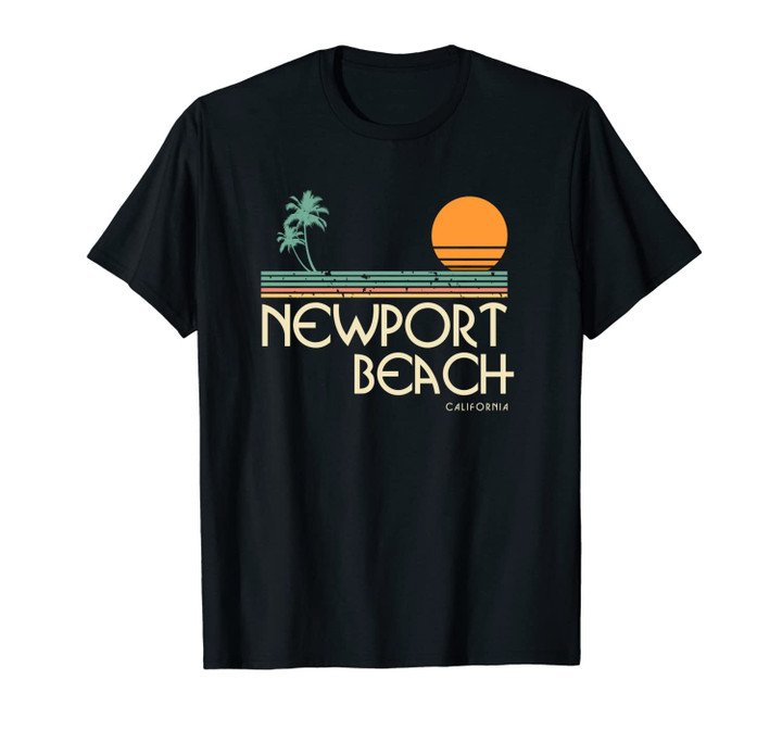 Vintage Newport Beach California Surf Unisex T-Shirt